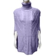 thumbnail image 5 of MESSUEN Long Scarves for Women Long Shawl Knitted Shawl Women Poncho Sweater Women's Shawl Poncho for Women's Winter Scarves Purple 2 XL, 5 of 5