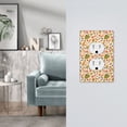thumbnail image 5 of Haiem Fall Pumpkin Pattern Decorative Wall Plates, 1-Gang 5.0" x3.0", Unbreakable Thermoplastic Faceplate Cover for Decorator Receptacle Outlet & Switch-Style S, 5 of 6