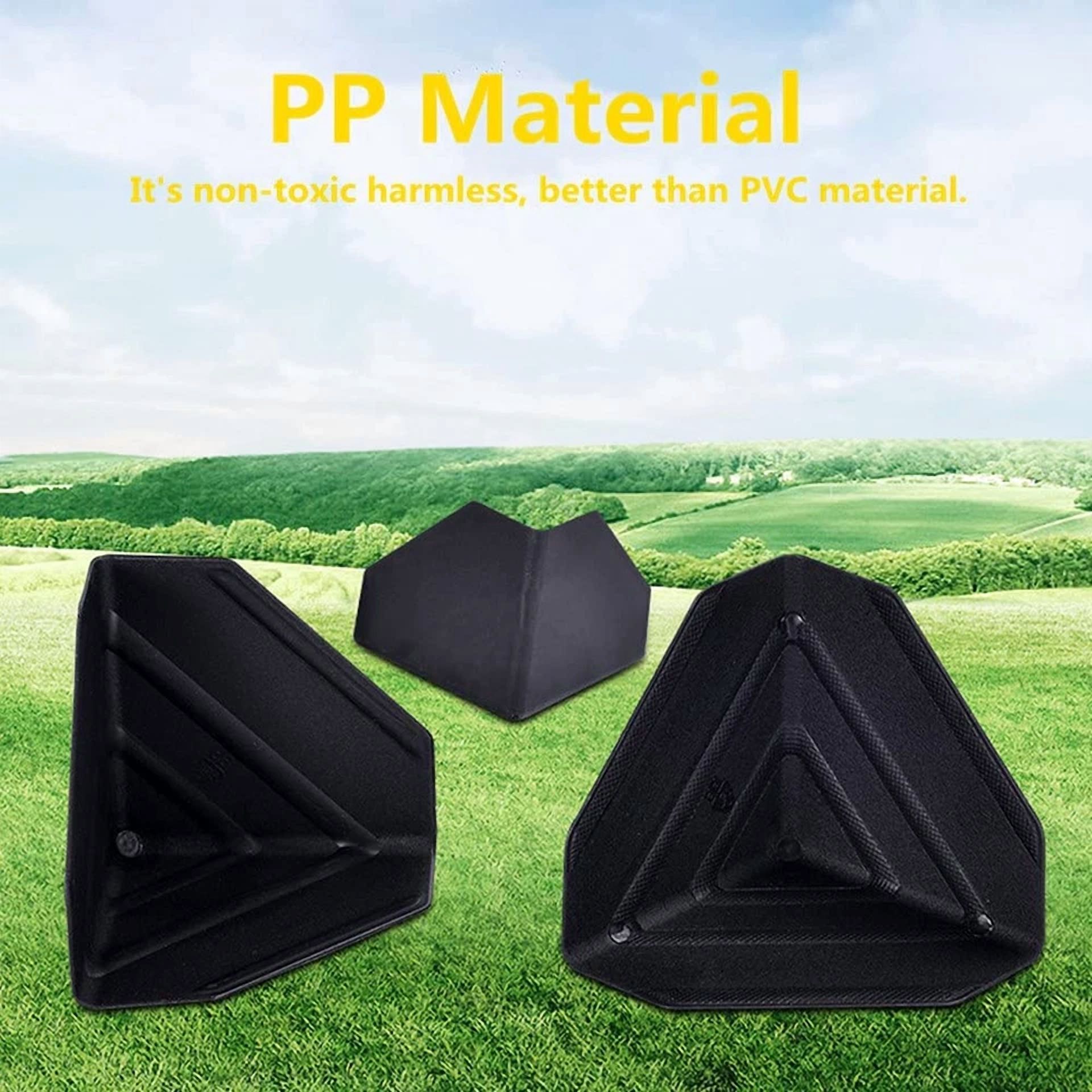 CIRCLE- [80 Pack] Shipping Box Corner Protectors Plastic Packaging Edge Protectors, Cart