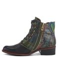 thumbnail image 2 of Spring Step L’Artiste Benatar Ankle Boots for Women – Hand-Painted Western Booties with Lace-Up & Zipper for All-Day Comfort, 2 of 8