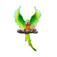 thumbnail image 2 of Realistic Parrot Statue Sculpture Polyresin Parrot Ornament Wall Art Hanging Parrot Wall Decor for Outside Home Kitchen Patio, 2 of 8