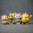 thumbnail image 2 of Figura de acción de gato Buffy de dibujos animados de Italia de 16-20 cm, muñeca de PVC, colección de niñas, modelo de juguete de 44 gatos sin sonido, 2 of 4