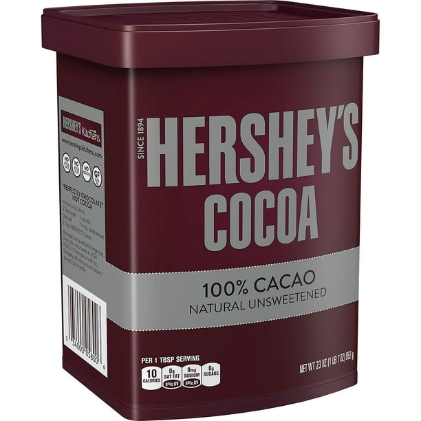 Hershey's Natural Unsweetened Cocoa, Chocolate 23oz