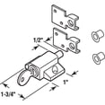 thumbnail image 2 of Prime-Line U 9861 Sliding Door Keyed Lock, Push-in - Replace Broken Parts and Add Additional Home Security, Painted Diecast Case, Auminum Finish, 2 of 2