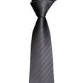 thumbnail image 2 of Eoperou Men Tie Business Tie Work Formal Occasion Stripe Silky Smooth Anti-wrinkle Adjustable Lightweight Clothes Matching Party Wedding Necktie, 2 of 8