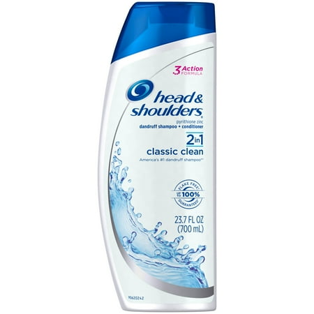 Head & Shoulders Classic Clean Anti-Dandruff 2-in-1 Shampoo & Conditioner, 23.7 Oz
