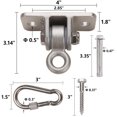 thumbnail image 7 of Butizone Heavy Duty Swing Hangers strong enough Unisex 14 Swing Set Accessories, 3.36 lbs, 7 of 7