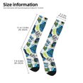thumbnail image 5 of Bingfone Compression Socks For Women And Men Long Socks For Running Athletic Cycling Nurse-Game All Day, 5 of 9
