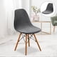 thumbnail image 5 of Funda para Silla Sin Reposabrazos de Color Sólido, Lavable Banquete Bodas Celebraciones Hotel Ceremonias de Poliéster Suave Funda para Asiento de Sill Gris Sunnimix funda elástica, 5 of 7