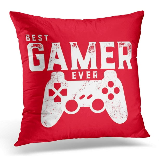 STOAG Funny Washed Best Gamer for Video Games Geek Red Out Throw