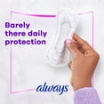 thumbnail image 3 of Always Radiant Daily Liners Light Absorbency, Regular Length, 48Count, 3 of 11
