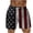 #02-Gray, variant on Vintage American Flag Swim Trunks Mens Patriotic Print Beach Shorts Pants Elastic Drawstring Waist Shorts with Pockets Quick Dry Lightweight Summer Shorts Breathable Comfy Holiday Short Bottoms