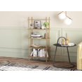 thumbnail image 4 of 5-Tier Wooden Look Shelf Bookcase - Modern Open Bookshelf, Free Standing Storage Rack, Multifunctional Display Stand for Home and Office, Oak Look, Rectangle, 4 of 4