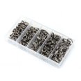 thumbnail image 1 of Connecteurs à Pression pour Matériel de Pêche, Boîte de Rangement Anneaux de Ressorts Rapides Résistants à la Corrosion pour Accessoire de Pêche, 1 of 7