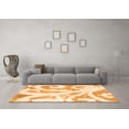 thumbnail image 3 of Ahgly Company Indoor Rectangle Abstract Orange Modern Area Rugs, 7' x 9', 3 of 4