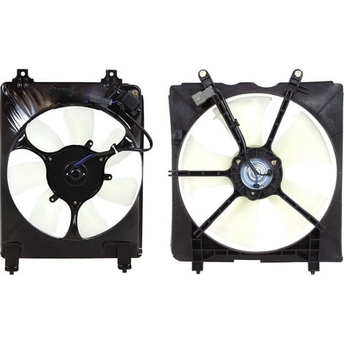 Radiator and A/C Condenser Cooling Fan Set For 2006-2011 Honda Civic Single Fan