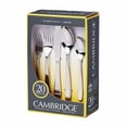 thumbnail image 6 of Cambridge Raritan Satin Mirror 20-Piece Stainless Steel Flatware Set (Service for 4), 6 of 8