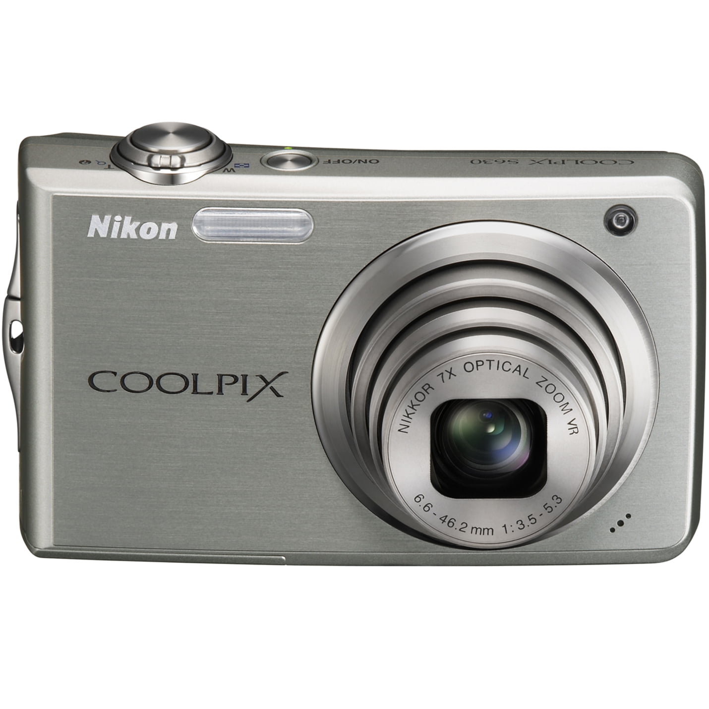 Trekken behalve voor in de tussentijd Nikon Coolpix S630 12 Megapixel Compact Camera, Titanium Silver -  Walmart.com