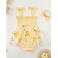 thumbnail image 4 of HWJAD Baby Girl 1st Birthday Clothes One Year Old Tulle Romper Dress Sleeveless Cake Smash Outfits 9-12 Months, 4 of 7