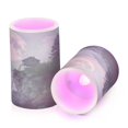 thumbnail image 7 of Yayeee Flameless Candles with Remote Flickering Battery Operated Multi Color Changing, Moon and House, 7 of 7