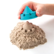 Kinetic Sand, Folding Sand Box with 2lbs of All-Natural Kinetic Sand, 7 Molds and Tools, Play Sand Sensory Toys for Kids Ages 3 and up