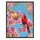 thumbnail image 1 of Cuadros Decorativos Cardenales navideños Punto de cruz completo 11CT Hilo de algodón DIY Kits impresos (2) Tmvgtek embutido en tela, 1 of 9