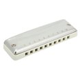 thumbnail image 1 of Blues Harmonica, Waterproof A Key Corrosion-resistant Harmonica, For Music Lover Gift ANGGREK Blanco, 1 of 8
