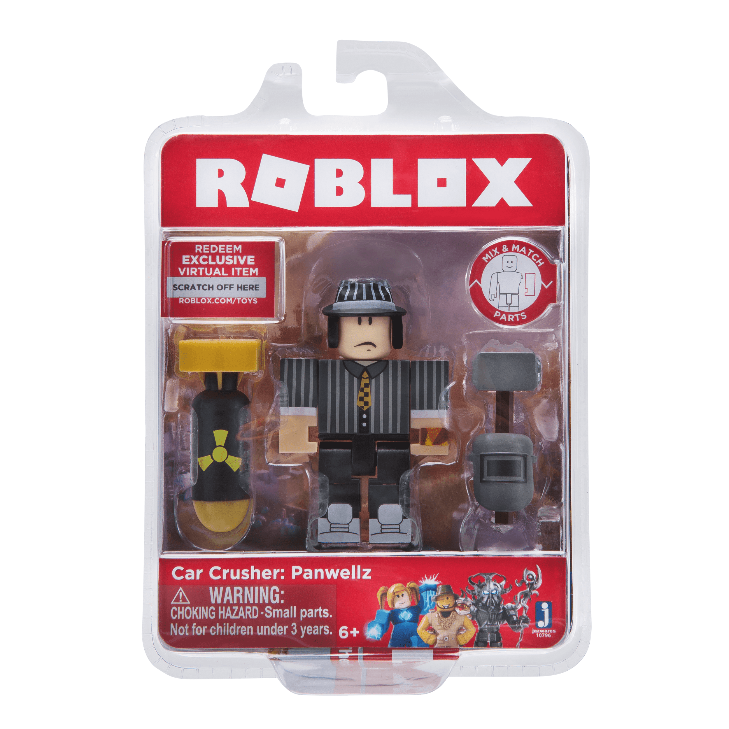Roblox Car Crusher Panwellz Figure Pack Walmart Com Walmart Com