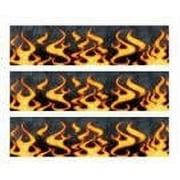Hot Flames Edible Photo Image Cake Border Decoration
