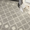 thumbnail image 6 of Nourison Grafix Moroccan Grey 5'3" x 7'3" Area Rug, (5x7), 6 of 8