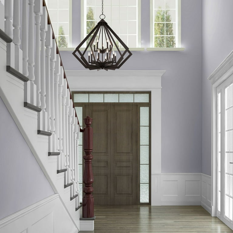 Livex Lighting Prism 15 Light Foyer Chandelier in Contemporary