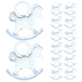 thumbnail image 1 of 24 piezas de caballitos mecedores de acrílico para baby shower, juego de abalorios, decoración para fiestas, recuerdos para baby shower de niño o niña, revelación de género y decoraciones para fiestas, 1 of 8