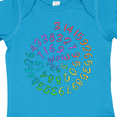 thumbnail image 4 of Inktastic Pi Day Pi Numerals in Rainbow Spiral Boys or Girls Baby Bodysuit, 4 of 5