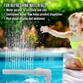 thumbnail image 2 of Système d'Arrosage de Piscine en PVC, Fontaine Haute Pression avec Buse Réglable, Fontaine de Jardin, 2 of 5