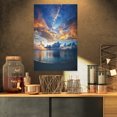 thumbnail image 1 of Exotic Colorful Maldives Seashore - Extra Large Seascape Art Canvas, 1 of 3