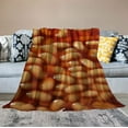 thumbnail image 2 of COMIO Baked Beans Blanket Throw Super Soft and Cozy Blankets for Home Decoration, Couch, Bed, Sofa Small for Kids for All Seasons, 2 of 6