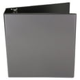 thumbnail image 2 of Universal Economy Round Ring View Binder, 3 Rings, 2" Capacity, 11 X 8.5, Black, 2 of 8