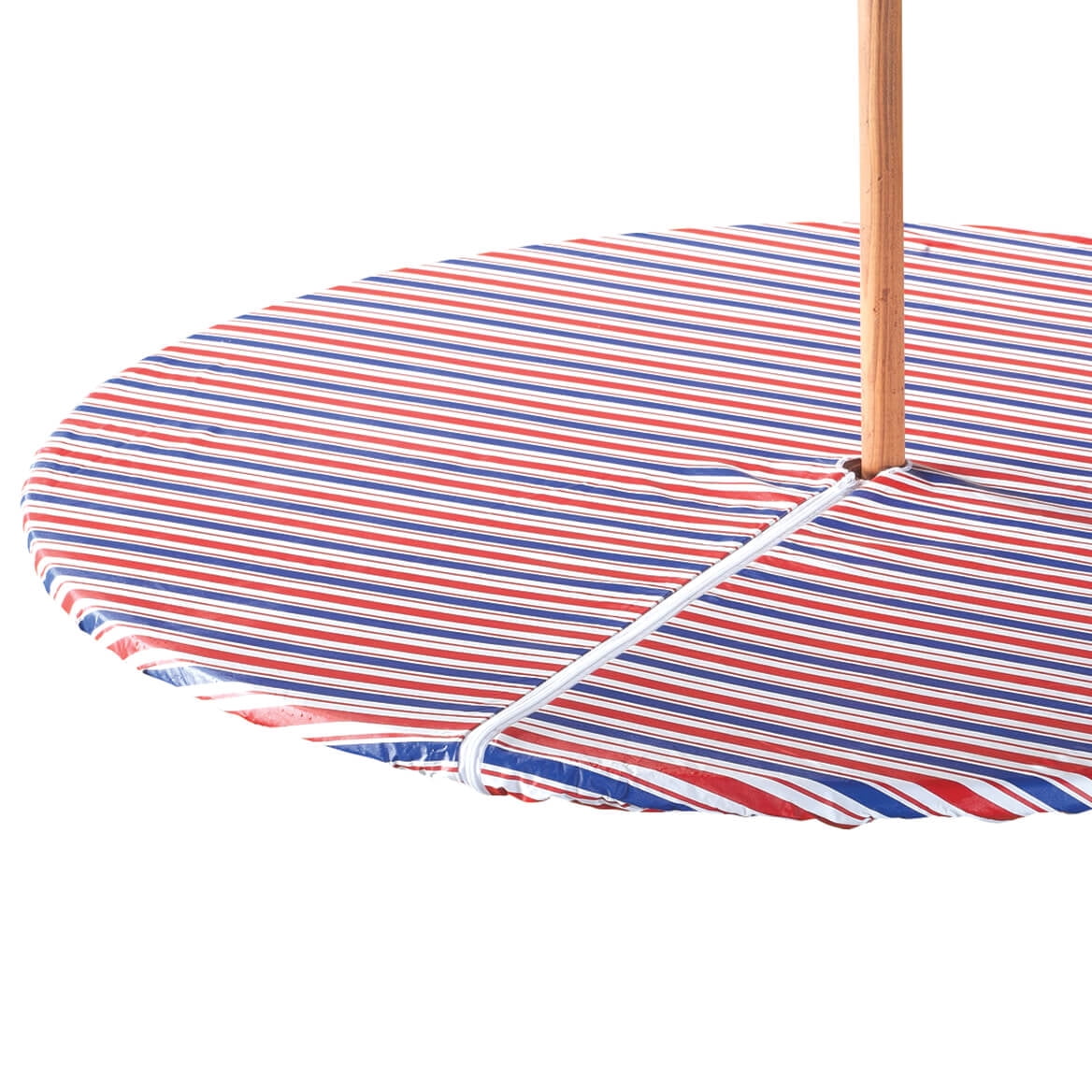 Patriotic Zippered Elasticized Umbrella Table Cover 42x68 Oval Walmart Com Walmart Com