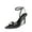 BLACK-PAT, variant on Pointy Toe Heels for Women Stiletto Sexy Strappy Ankle Strap 3.7 inch High Heel Sandals for Party Prom