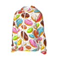 thumbnail image 2 of Easygdp Color Donut Lightweight Long Sleeve Sun Shirt Sports long-Sleeved Sun Protective Clothing, Quick Drying Breathable - Large, 2 of 9