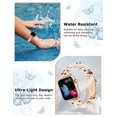 thumbnail image 4 of Wearlizer Butterfly Resin Bands Compatible with Apple Watch Band 44mm 45mm 49mm 42mm Women, Fashion Cute Light Waterproof Bracelet Strap with Metal Buckle for iWatch Ultra Series 8 7 SE 6 5 4 3 2 1, 4 of 6