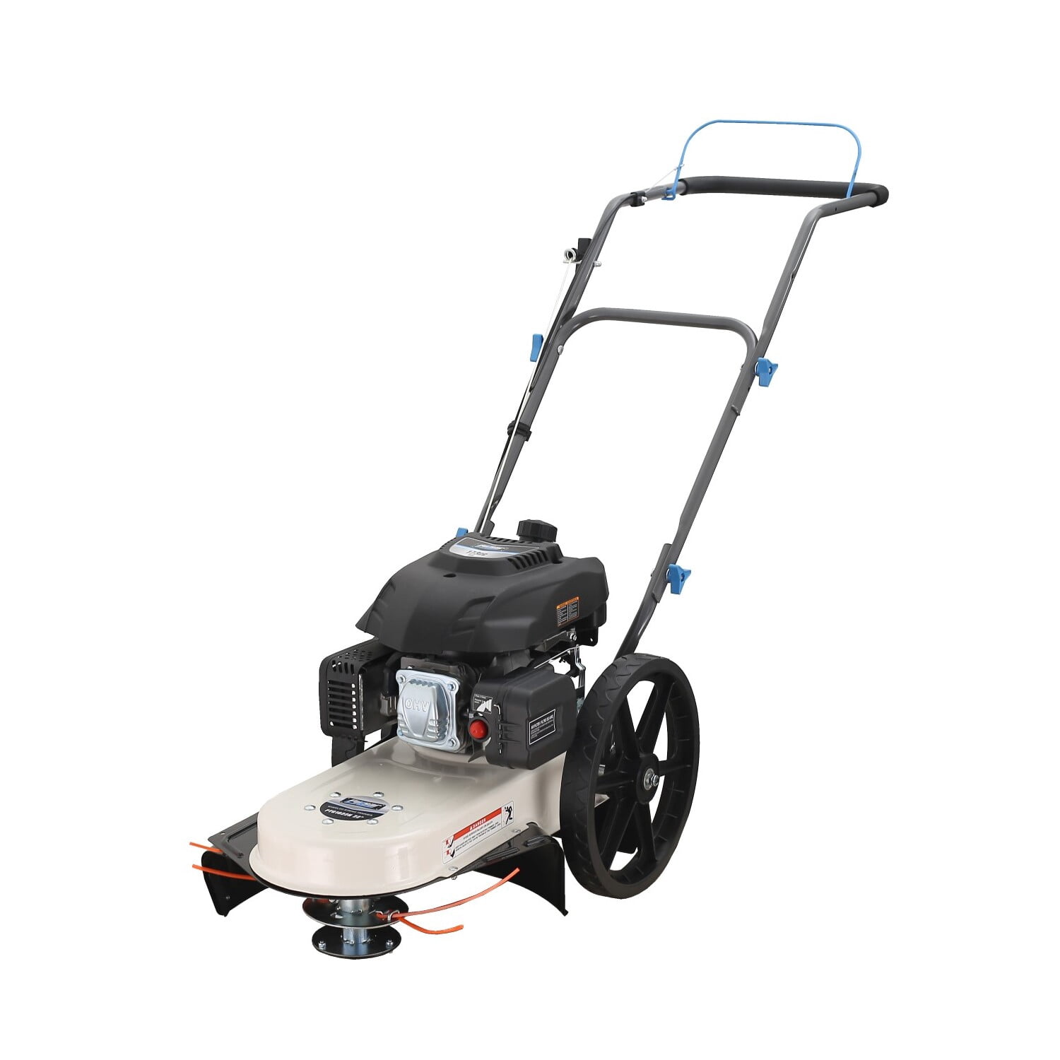 Gas String Trimmer 22 Inch Walk Behind - Powerful & Easy Start
