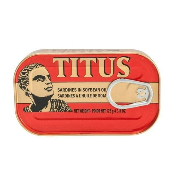 Titus Sardines in Soybean Oil - 5 Pack