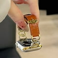 thumbnail image 3 of Slim PU Leather Band for Apple Watch 38/40/41/42mm(Series11 10), Women Elegant Watch Strap with Metal Diamond Heart Design for iWatch Series 11 10 9 8 7 6 5 4 3 2 1 SE3/2/1, Brown, 3 of 4