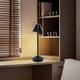 thumbnail image 4 of Lámpara de mesa sin cable Lámpara de escritorio LED con batería recargable regulación continua en 3 colores lámpara de mesa portátil de estilo moderno con arte de hierro ANGGREK Otros, 4 of 8