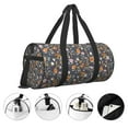 thumbnail image 5 of Easygdp Wildflowers Travel Bag, Camping, Weekend, Carry On Overnight Duffel Bag with Shoulder Strap, 5 of 8
