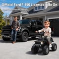 thumbnail image 5 of Ford F150 Raptor 12V Ride On Car for Kids, Battery Powered Ride On Toys w/Big Wheels, LED Lights, Toddlers Electric Car for Ages 2-5, 5 of 7