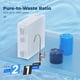 thumbnail image 5 of iSpring RO500-BN Sistema de Filtración de Agua por Ósmosis Inversa sin Tanque, Certificado por NSF, 500 GPD de Flujo Rápido, Grifo Níquel Cepillado, Relación Agua Pura/Drenada 2:1, Blanco, 5 of 9