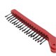 thumbnail image 3 of 10pcs Foldable Hair Comb Portable Shaping Multi Functional Folding Comb for Hairdressing Red, 3 of 5