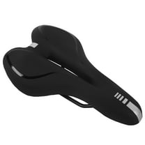 Dawot Comfort Bike Seat Cushion Wide Padded Bicycle Saddle for Exercise and Road Bicycle Replacement Comfort Bicycle Seat Cushion for Men and Women Soft Bike Cushion Fit for Fit for Indoor/Outdoor